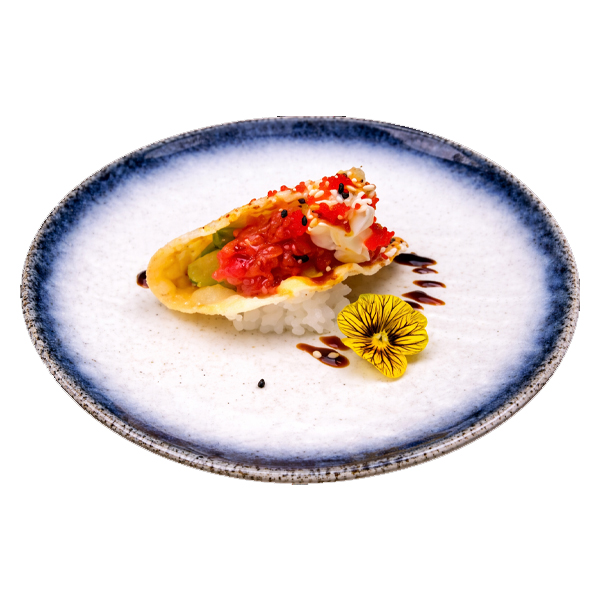 CRISPY TACO DE SALMON 1U
